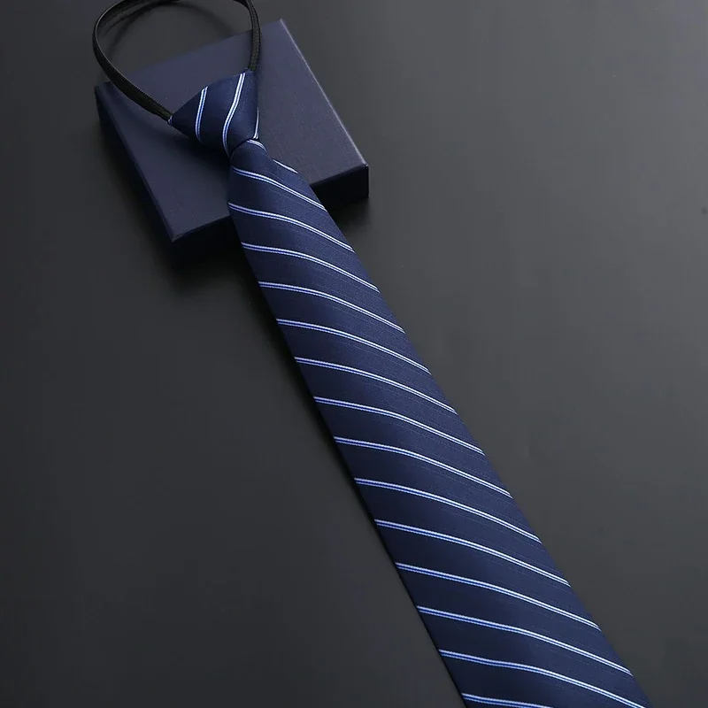 أنيقة 8 سنتيمتر العلاقات كسول أزرق أسود أحمر مخطط الرجال قميص الأعمال فستان سستة التعادل ربطات العنق اكسسوارات الزفاف العريس