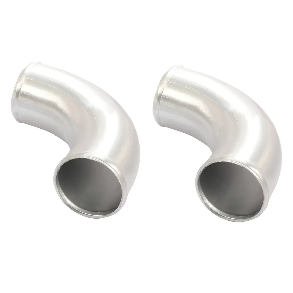 3" inch universele aluminium turbo-intercooler pijpleidingsset + slang + klem rood