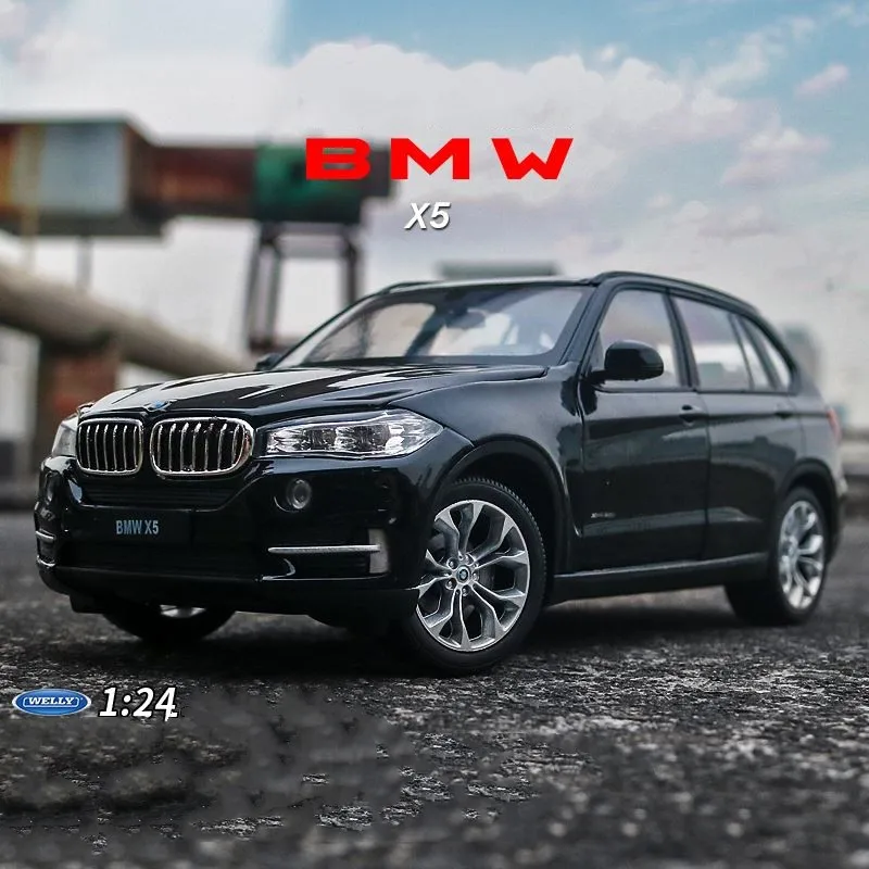 

WELLY 1:24 BMW X5 SUV Simulation Alloy Car Model Diecast Metal Off-road Vehicles Model Collectible Boy Kid Car Toy Birthday Gift