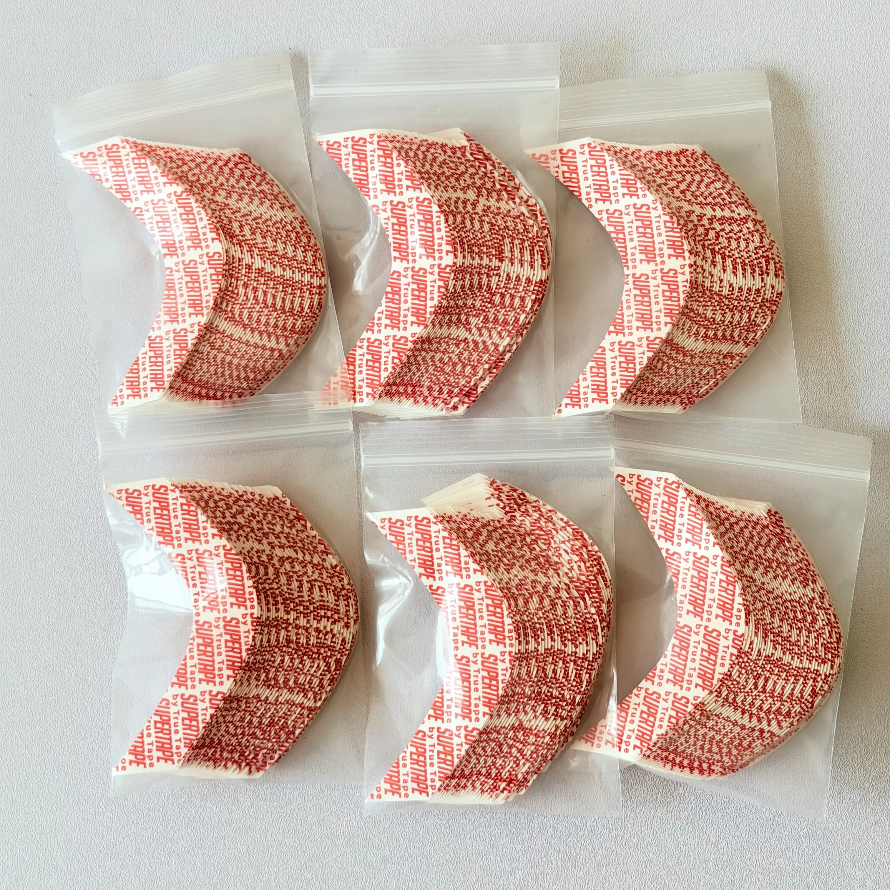 

36Pcs Curved Supertape Adhesive Tape for Wig Toupee Hair Extension Replacement Accessories