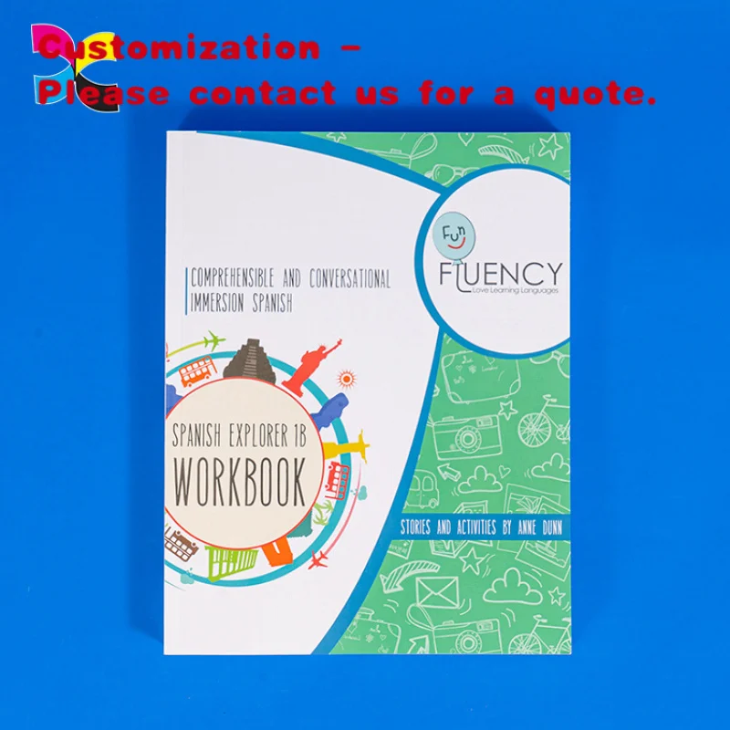 

на заказ. Рабочая тетрадь в мягкой обложке. Печать на заводе. Детские книги по индивидуальному заказу.