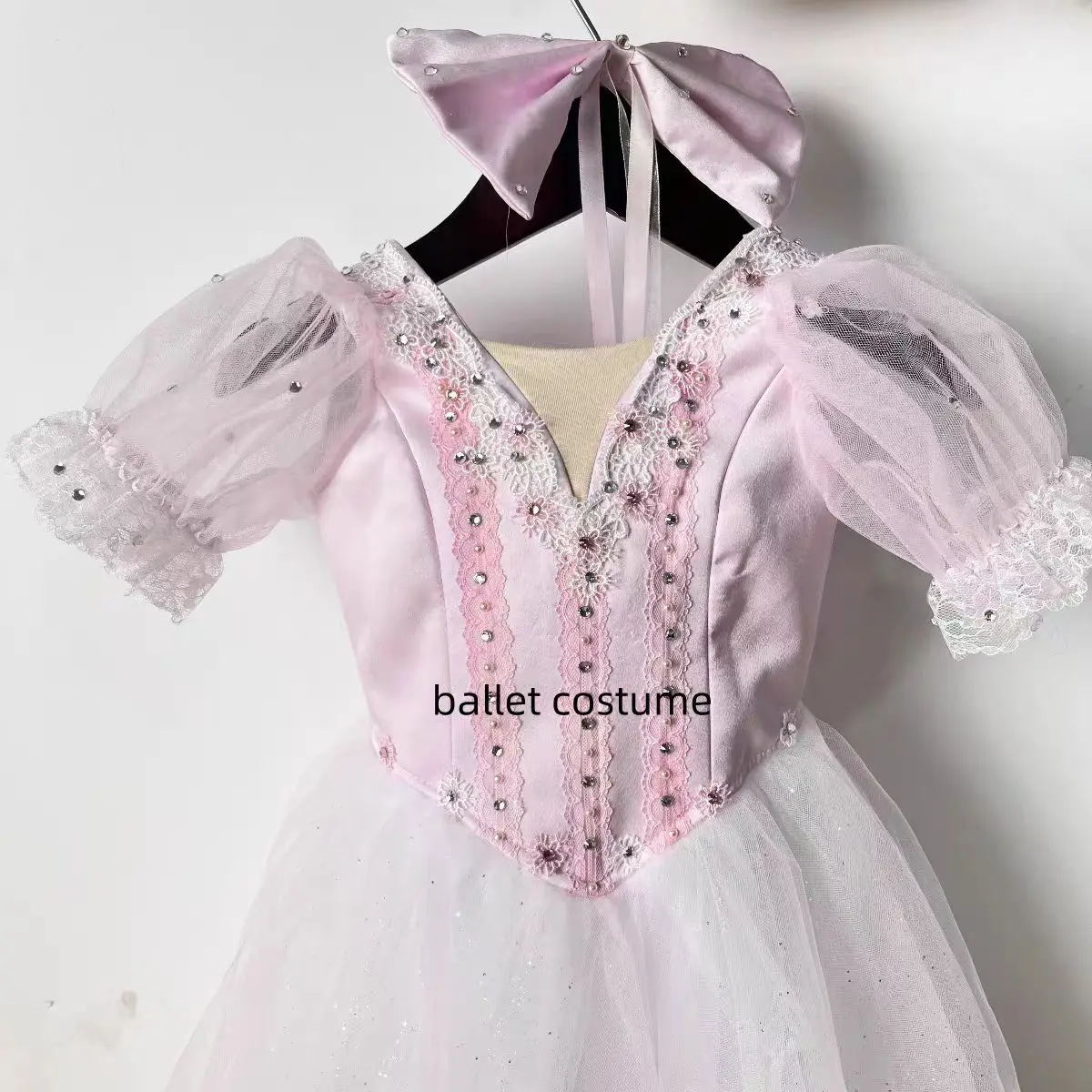 전문 어린이 소녀 여성 성인 발레 댄스 공연 착용 에메랄드 변형 긴 녹색 벨벳 로맨틱 투투 드레스