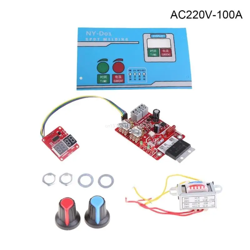 Dropship Digital Display Spot Welder Control Panel Spot Welders Control Board for DIY