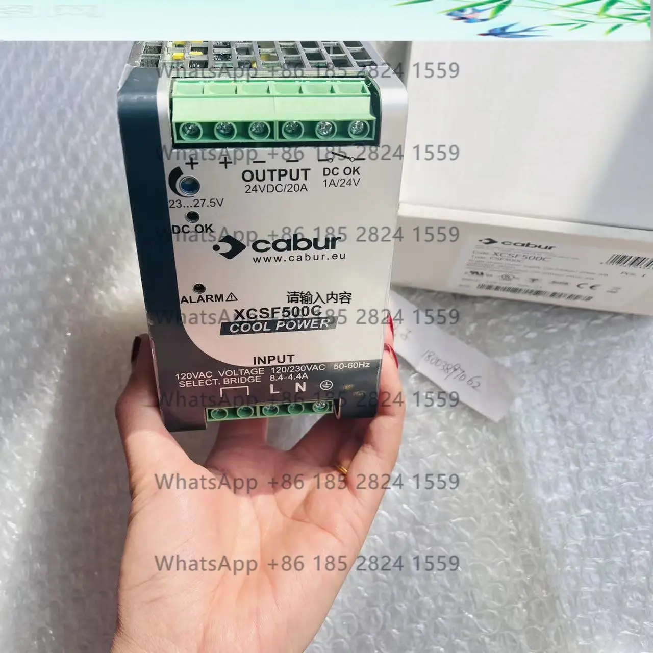 

Cabo CABUR XCSF500C, XCSG500C, XCSW121C, XCSW241C switching power supply