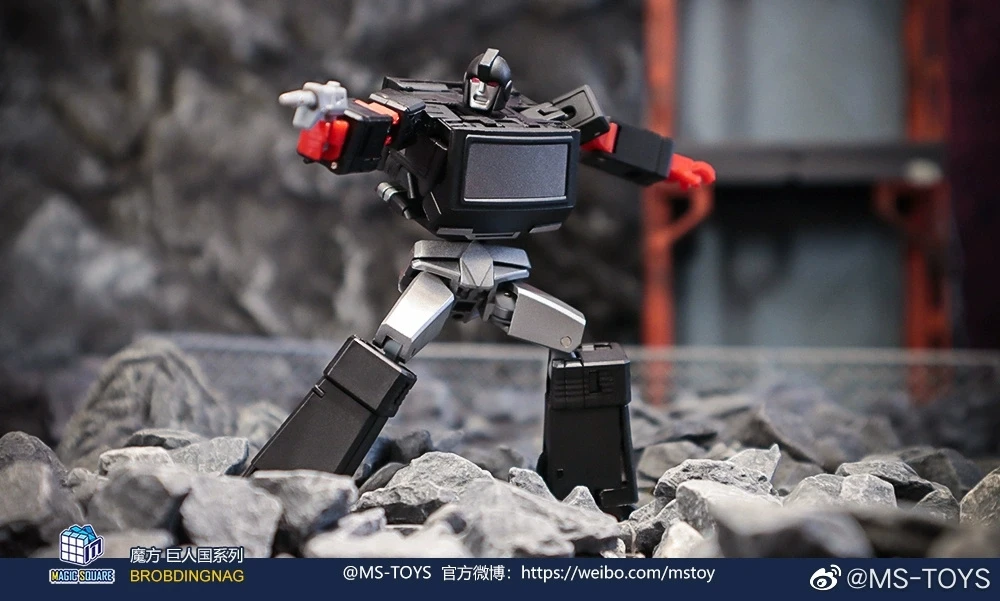 Magic Square Transformation MS-TOYS MS-B44B Ken Dark Ironhide Mini G1 Action Figure หุ่นยนต์ของเล่น