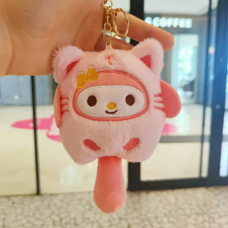 漫画の動物ぬいぐるみキーホルダーかわいい小森バックパック人形ぶら下げ装飾プルおもちゃ人形充填動物ぬいぐるみ