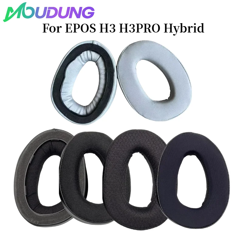 

MOUDUNG Replacement Ear pads For EPOS H3 H3PRO Hybrid Headphones Memory Foam Ear Cushions Earpads headset Gamer Leather case