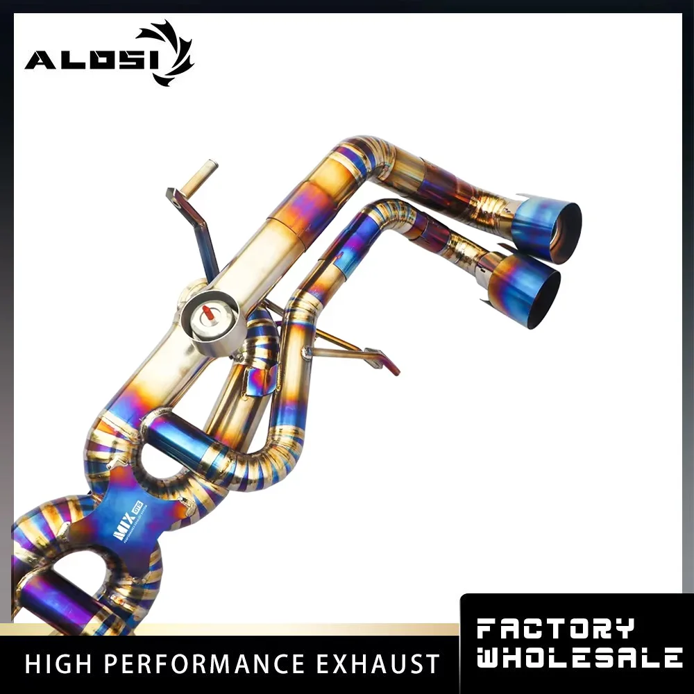 Cat-back exhaust system for Lamborghini Huracan 5.2 LP580/LP610 Titanium high-performance smart valve exhaust system