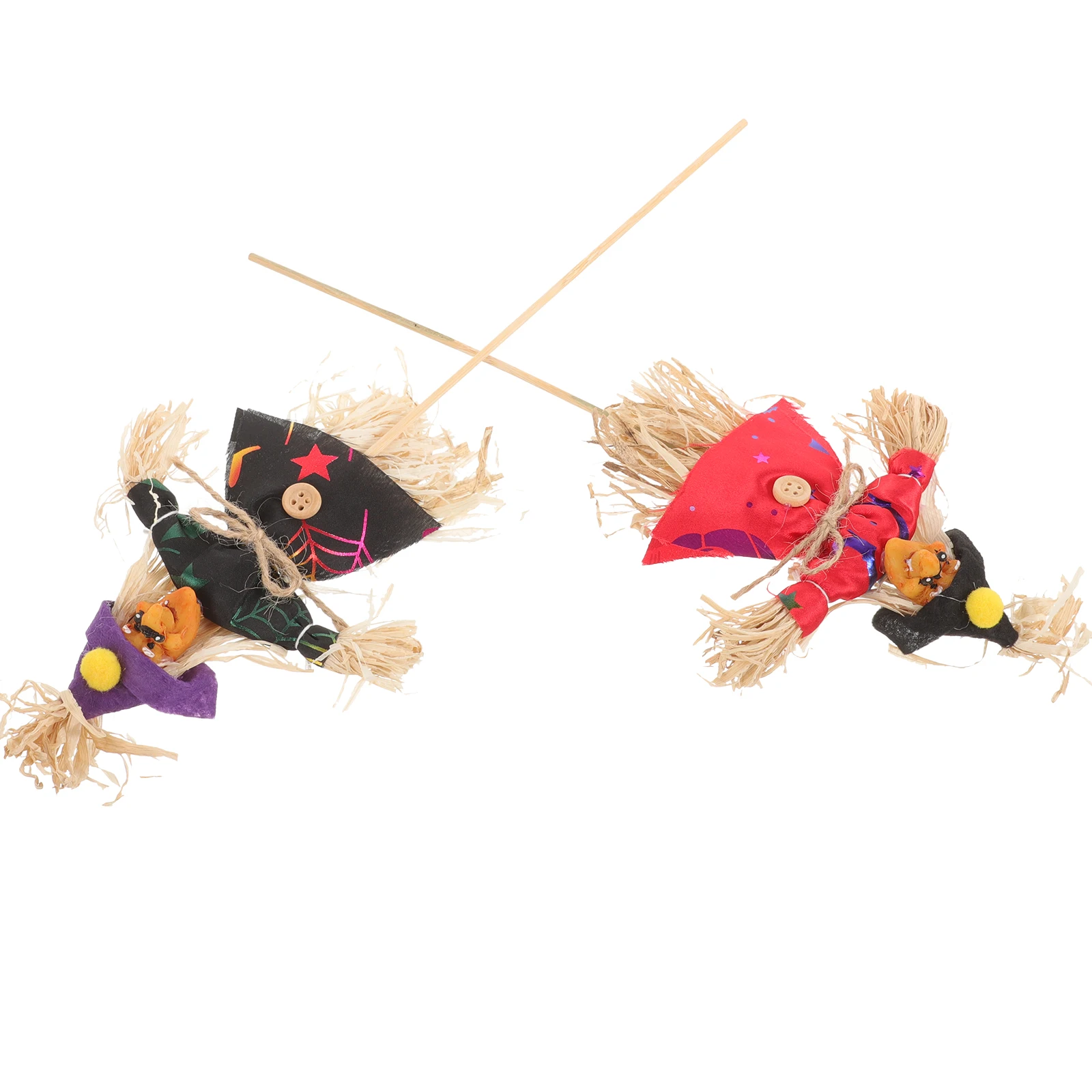 

2pcs Scarecrow Decorations for Garden Halloween Cartoon Decorative Lawn Backyard Festive Atmosphere Outdoor Party
