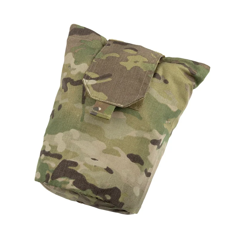 Tactical Dump Pouch Airsoft EDC Molle Magazine Bag Gear Outdoor Hunting Utility Multicam Recycling Foldable Bag