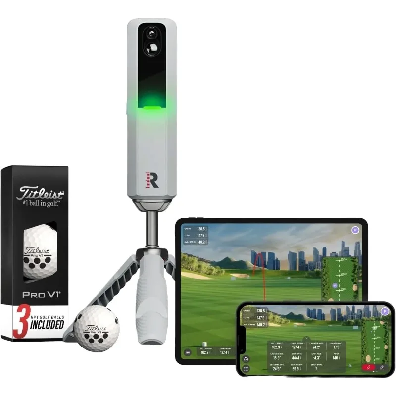 - MLM2PRO Golf Launch Monitor, Simulators for Home & Training, Mobile Launch Monitor for Golf Swing Analysis, Measures S