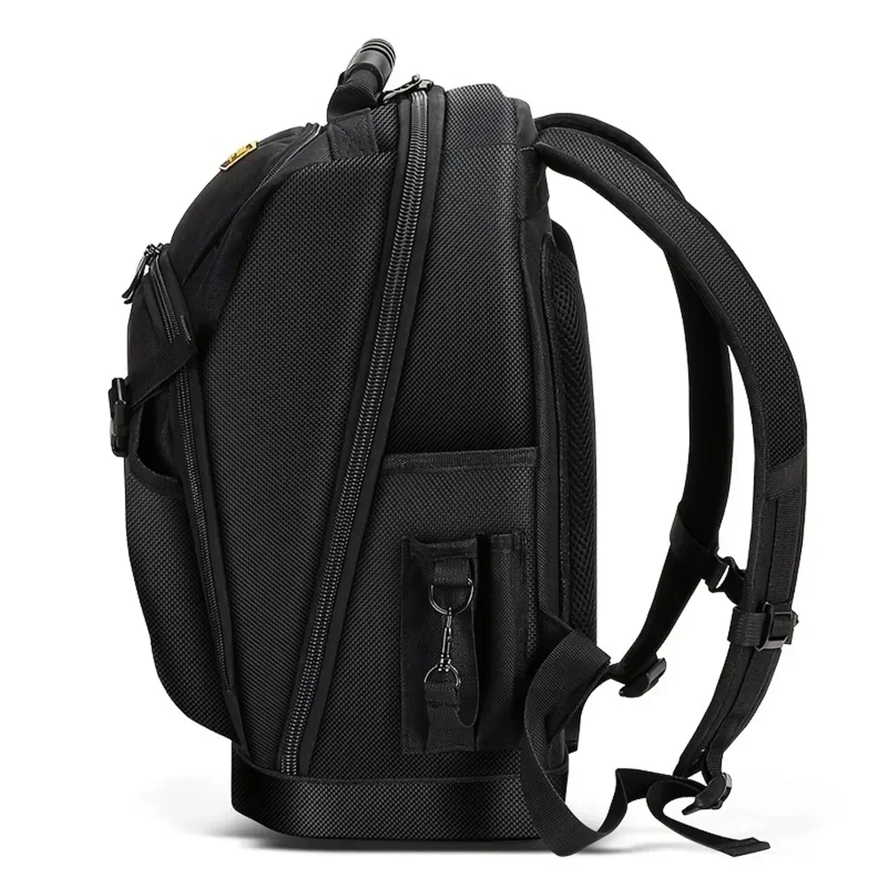 2024 New Heavy Duty Cloth Tool Backpack Black Insert Board Bag Organizer Electrician Packaging Practical Professional Household