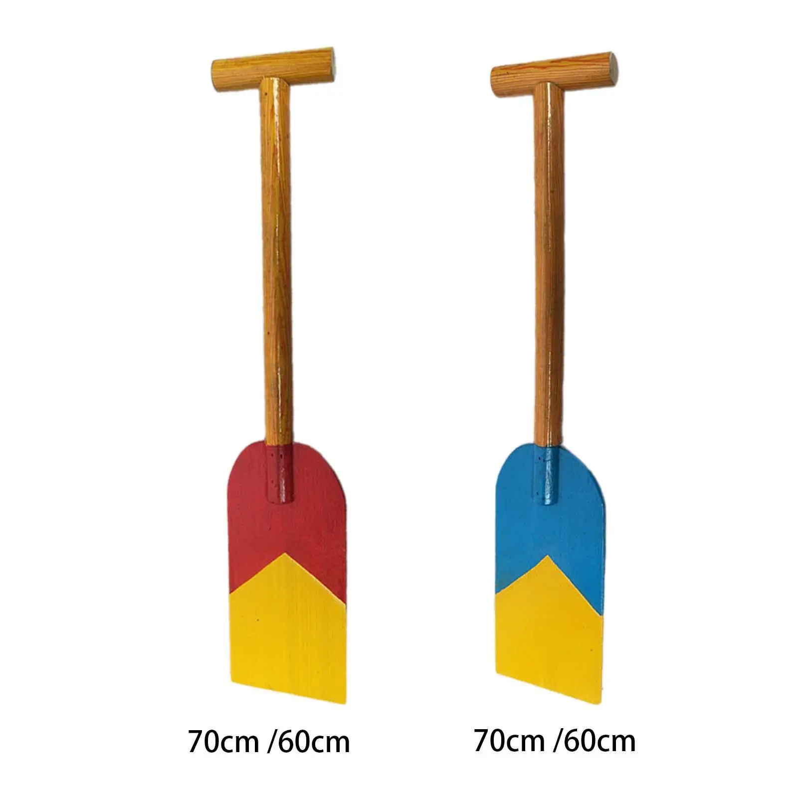 Children Paddle Props Wood Kayak Paddle for Cosplay Stage Dragon Boat Dances