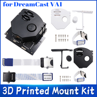 GDEMU Remote Secure Digital Card 3D Printed Mount Kit Optical Drive Simulation Board for DreamCast VA1 Console