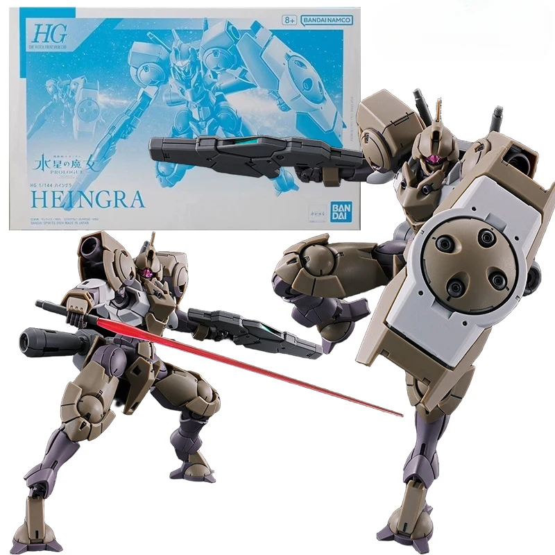 Bandai Namco PB HG 1/144 Heingra Gundam The Witch From Mercury 14Cm Anime Original Action Figure Model Toy Gift Collection