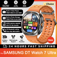 New For Samsung DT Watch Ultra 32Gb Memory SmartWatch USB Mode Photo Album Local Music NFC Compass Smartbracelet For Android IOS