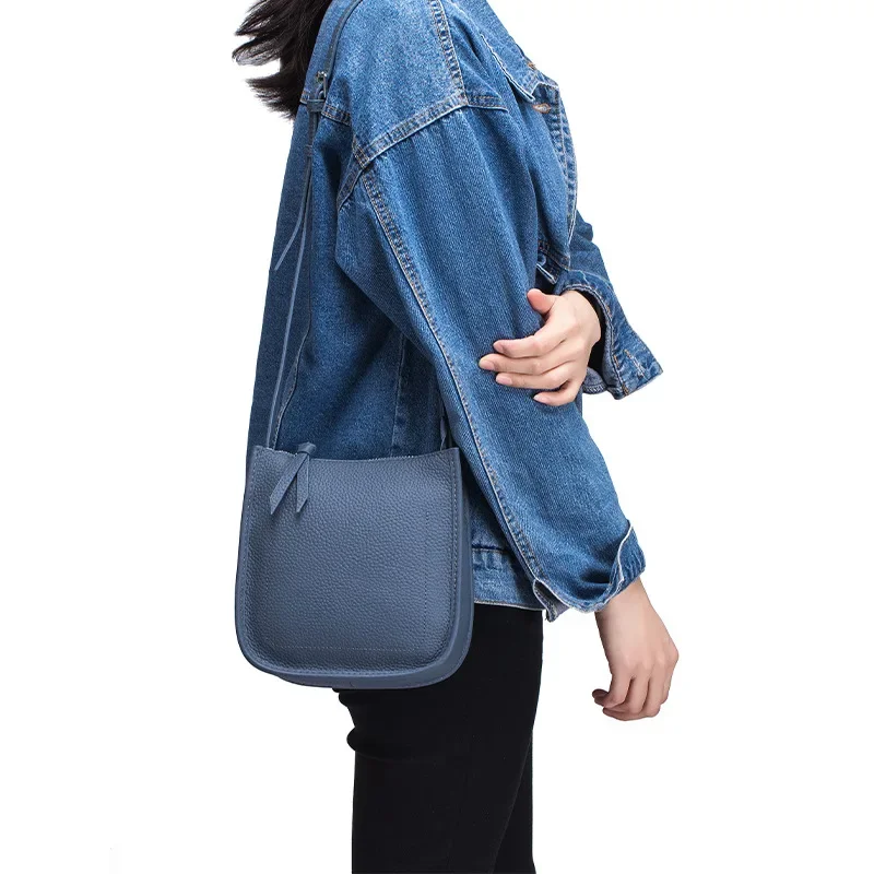 Женская сумка-ведро из натуральной кожи на одно плечо, роскошная сумка через плечо из воловьей кожи для женщин, дизайнерская сумка, маленькая сумка-мессенджер