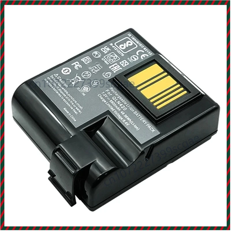 Wholesale Portable Printer Battery For Zebra QLN420  ZQ630 P1040687 P1050667-016 BTRY-MPP-68MA1-01 / 6800mAh