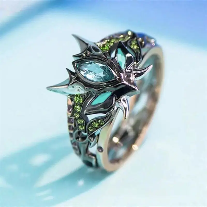 原神インパクトリング ジンヤオヌオダンス「マンドラール」オリジナル仲間コスプレジュエリーアニメ印象リングアクセサリー