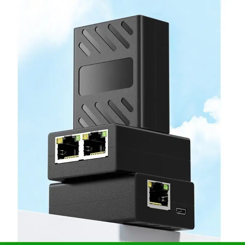 U55C 2 Port 1000Mbps 2 In 1 Out/1 In 2 Out Switcher RJ45 LAN Switch Selector