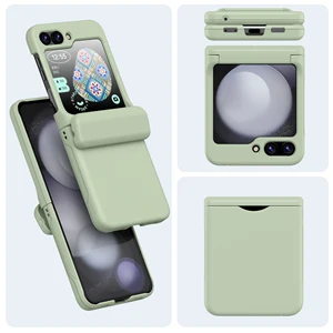 Samsung Galaxy Z Flip Shock Flip Cover, Telefonhülle Insertionskarte, Herbstpräventionsabdeckung, Galaxy Z Flip 5, Galaxy Z Flip 3, 4, Flip 6 8 Hauptverkaufsabdeckung Anti -Poeira -Zelle - №8