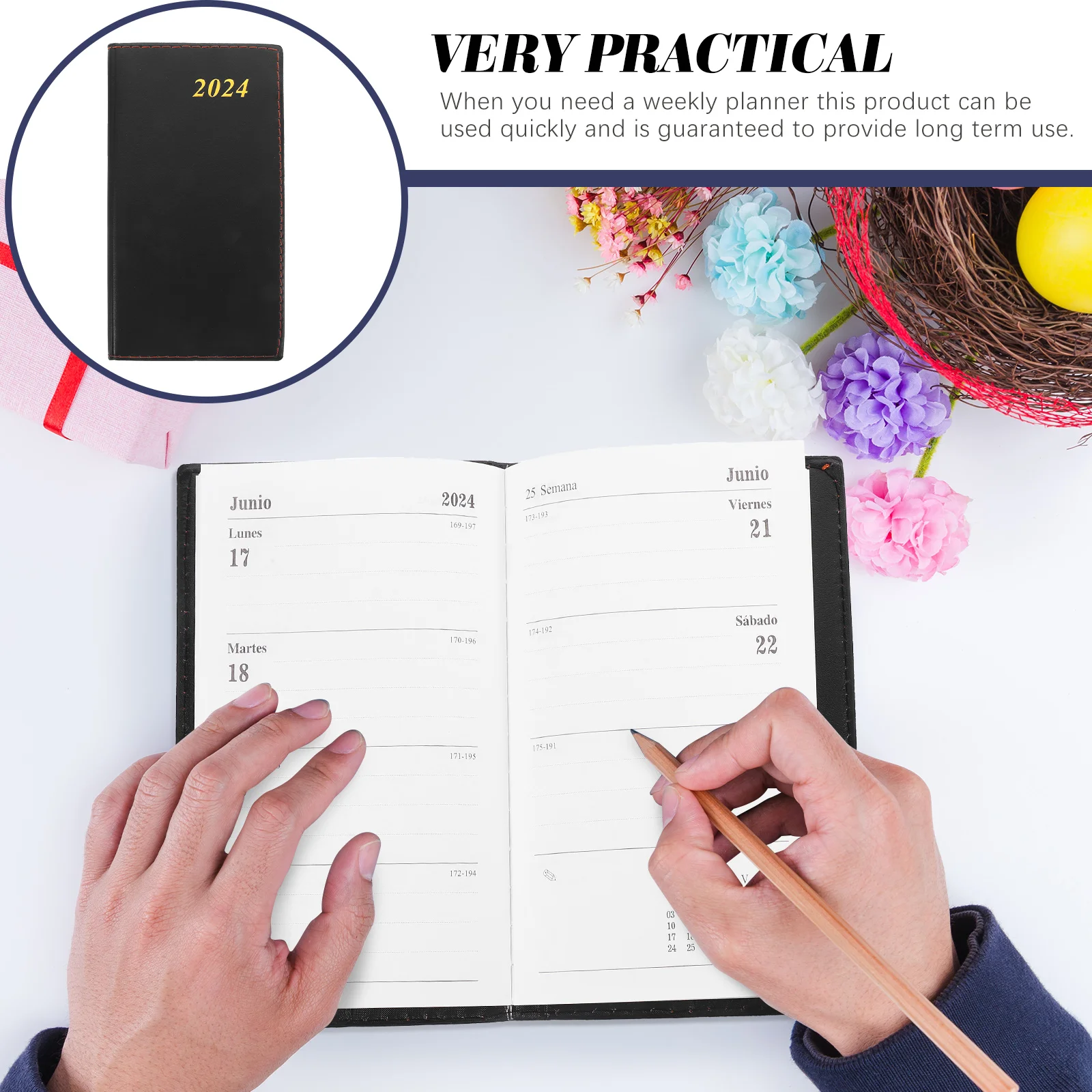 

Weekly Planner Efficient Work Plan Pad Date Notepad to Do List Schedule Calendar Academic Planner 2024 Date Calendar