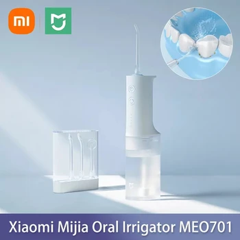 XIAOMI MIJIA irygator doustny MEO701 Dental wybielanie zębów Flosser Bucal urządzenie do czyszczenia zębów woda Pick nici do zębów zbiornik na wodę