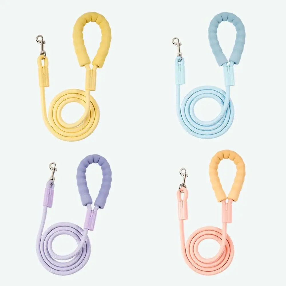 Trelas de verão para cães de dopamina, duráveis com alça de algodão, corda de treinamento para animais de estimação, nylon, anti-perda, corda de tração para cães ao ar livre