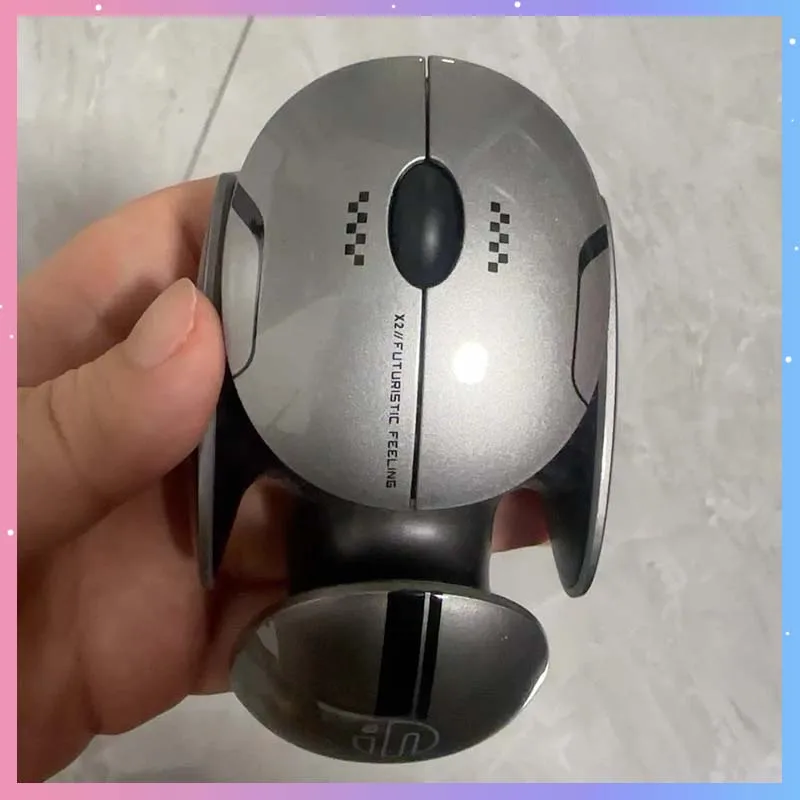 

X2 Silent Bluetooth Mouse 2,4G/BT5.0/BT3.0 с металлическим основанием, перезаряжаемая беспроводная игровая мышь для компьютера, ноутбука, офисной игровой мыши