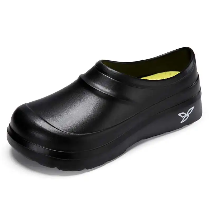 

MWY Men's Anti-slip Chef Shoes Sandals For Men Working shoes waterproof fashion Garden Shoes Clogs For Beach Slippers Size 36-46