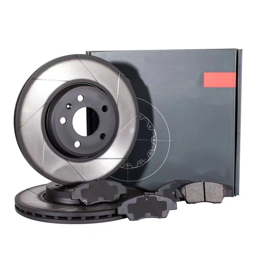 For Jekit High-Performance OEM Brake Rotor Pad Set 356mm Iron Front Brake Discs Lamborghini Gallardo LP550 5.2L Rear Brake Discs