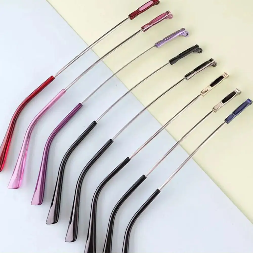 Outil de réparation universel en métal pour lunettes, monture de lunettes, accessoires de lunettes, jambe de remplacement, bras de lunettes, 1 paire