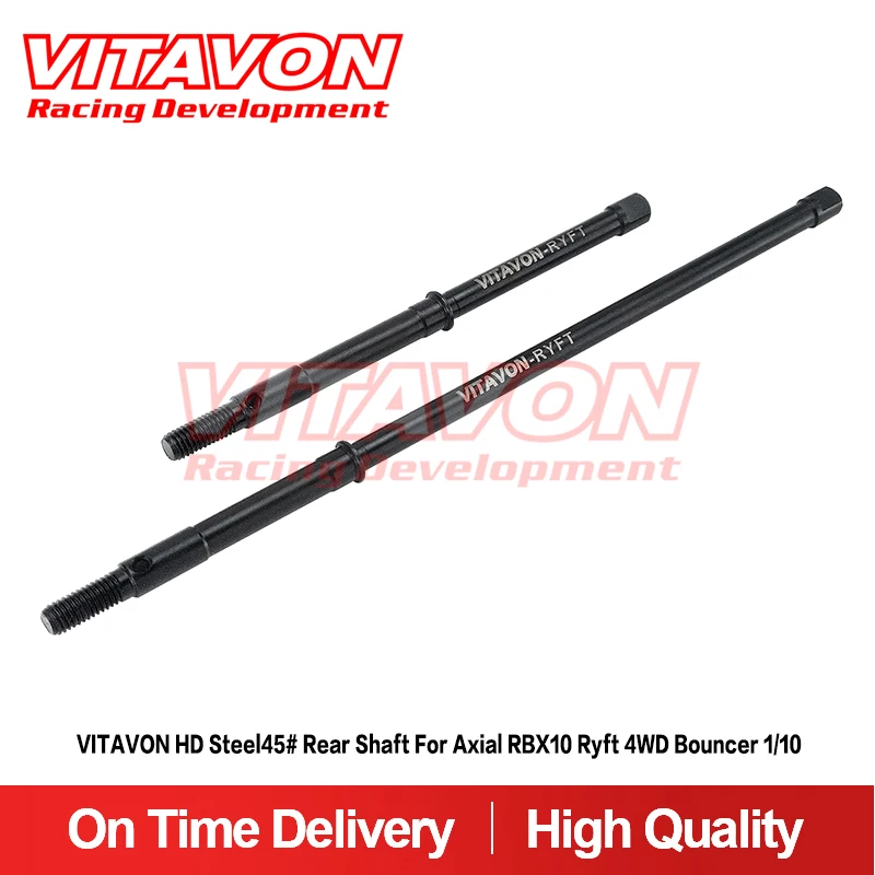 

VITAVON HD Steel Rear Shaft for Axial RBX10 Ryft 4WD Bouncer 1/10