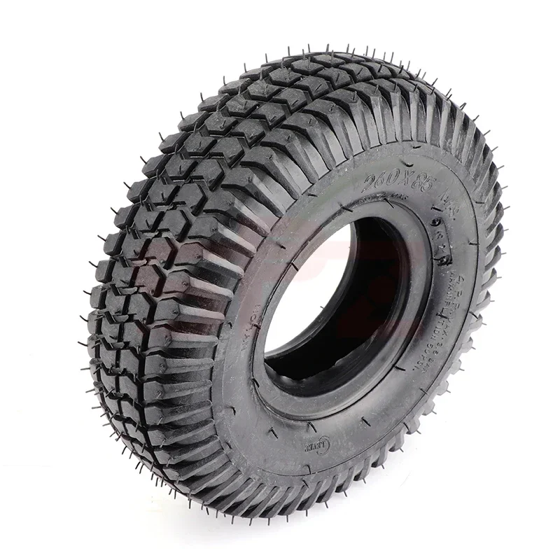 260X85 Electric Scooter Mobility Scooter Dust Cart Tire Wheel Hub Booster Wheel For ATV Beach Buggy Four Wheeled Vehicle Parts