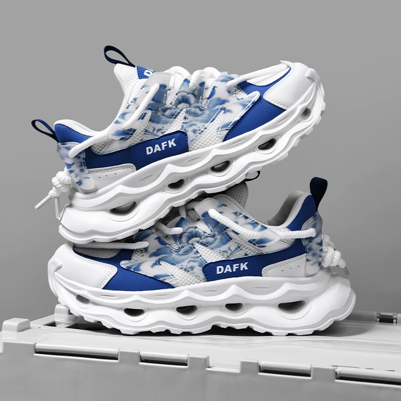 

Новые летние мужские кроссовки 2026 года: модные, универсальные, из кожи и сетки, для студентов, в стиле Dad Shoes