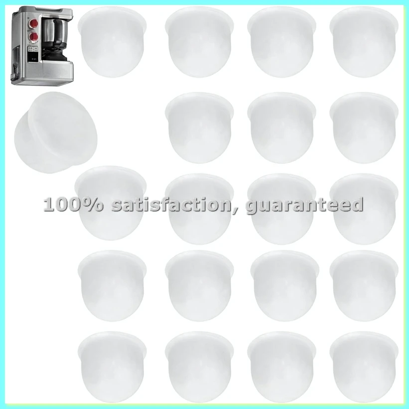 20PCS Coffee Maker Water Filter Pods for Wolf Gourmet Activated Carbon Filter Replacement for WGCM100S WGCM110S WGCM120S-ABLA