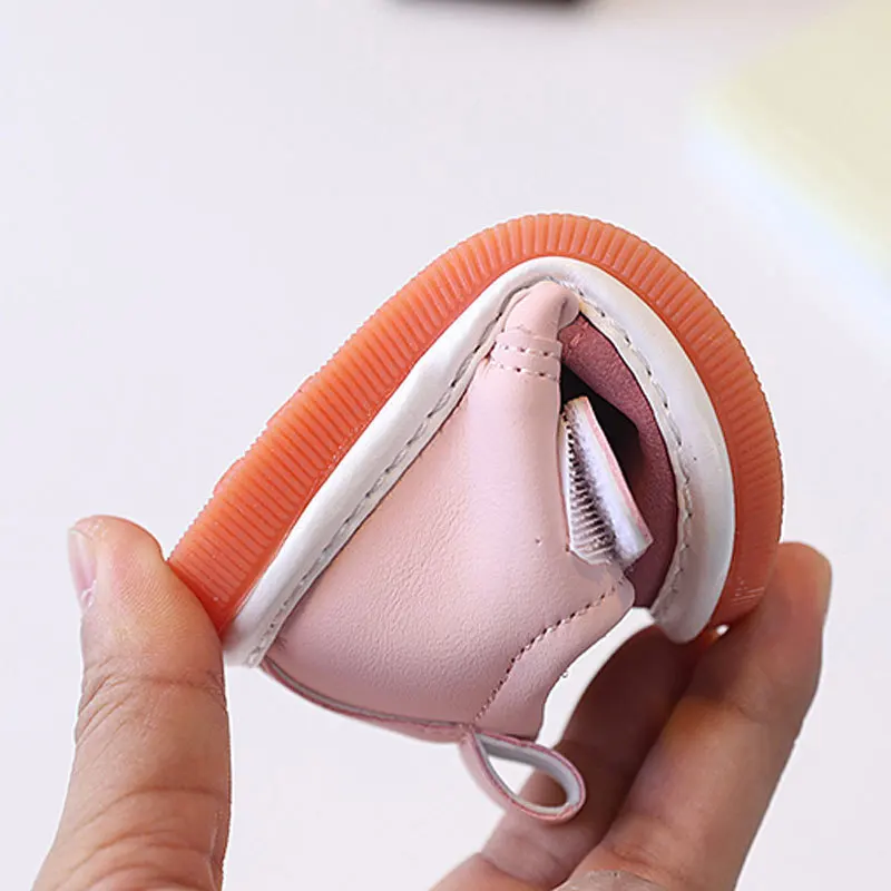 Zapatos Casuales de Dibujos Animados con Oso para Bebés, Niños y Niñas, de Piel Sintética con Cierre de Velcro, Zapatillas Deportivas para Niños Pequeños con Suela Suave y Sonido