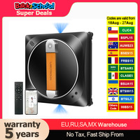 Window Vacuum Robot Cleaner Liectroux YW910,Double Water Spray,Laser Sensor,Home Floor Windows Robot Vacuum Cleaner,App Control