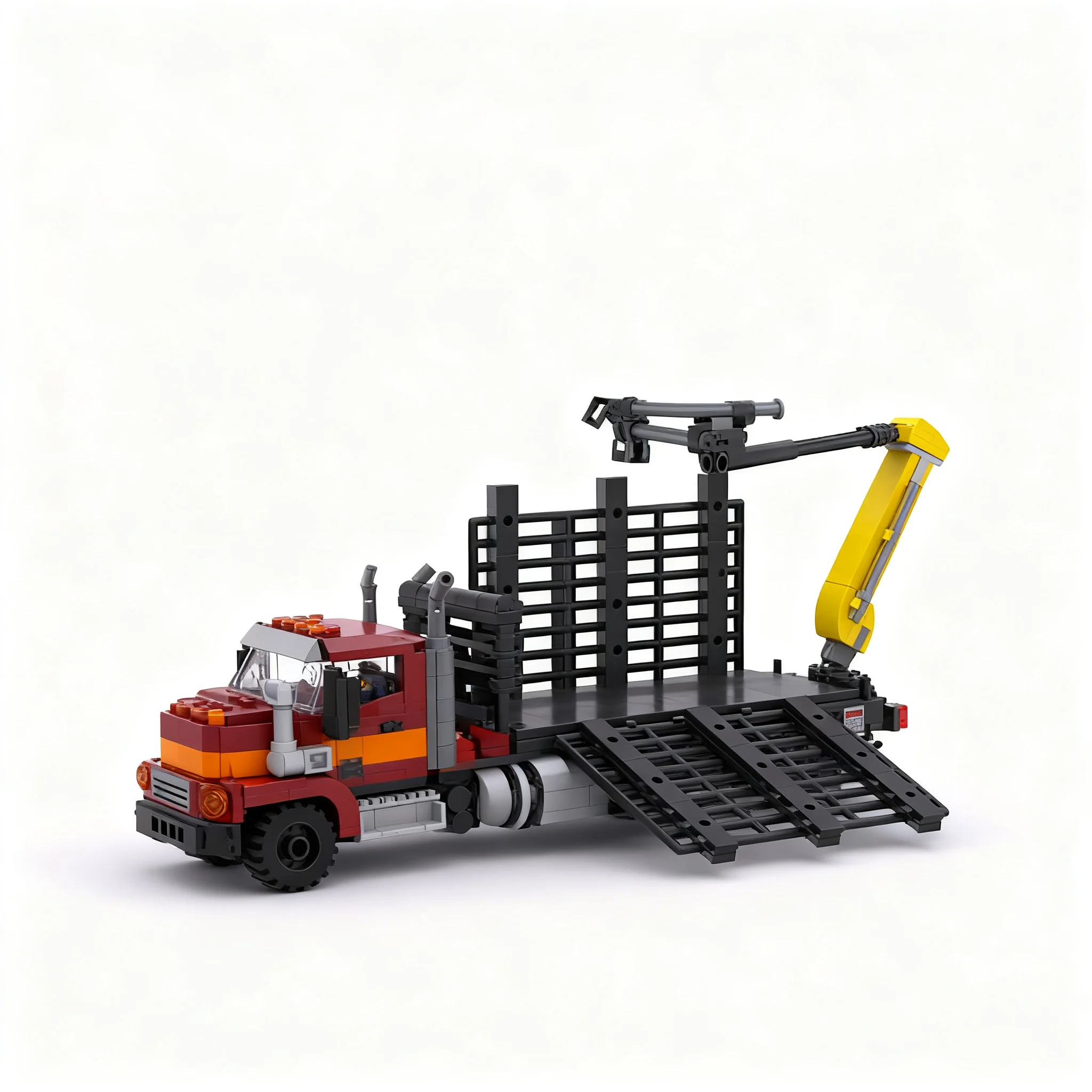 590pcs MOC City Jungle Logging - Kids Education Login recensie en prijs