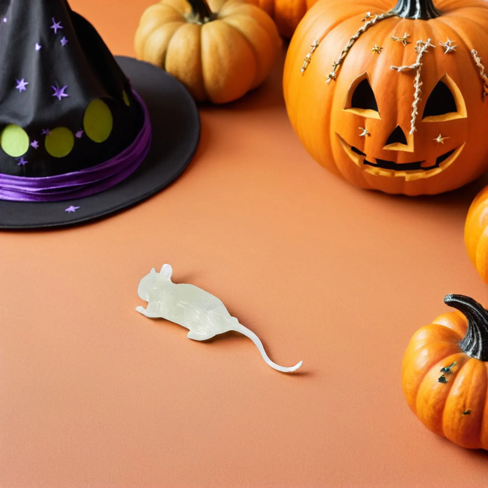 

20 шт. светящихся муляжей крыс для Хэллоуина, плашечные декорации, страшные муляжи мышей, пластиковые крысы для дома с привидениями, светящиеся мыши