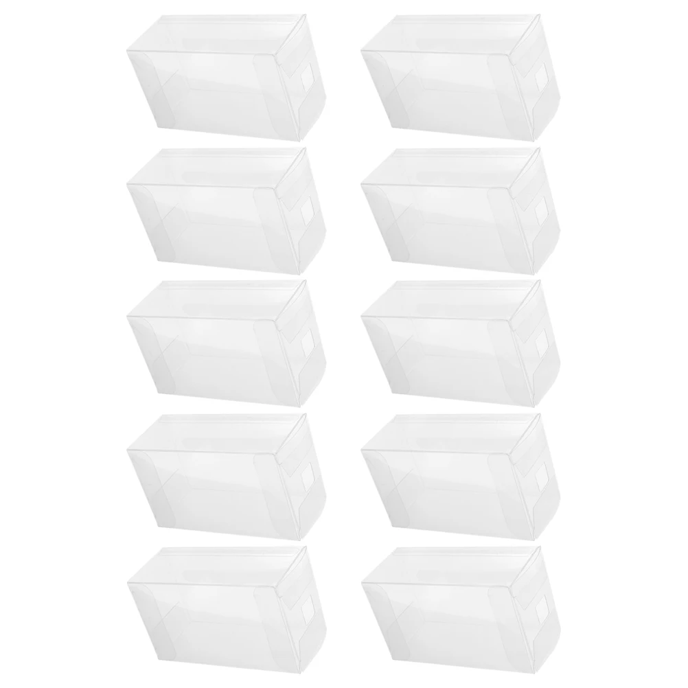 

10pcs Ice Cream Packaging Boxes Clear Gift Boxes for Candy Cakesicle Box Popsicle Wrapping Durable Material Container