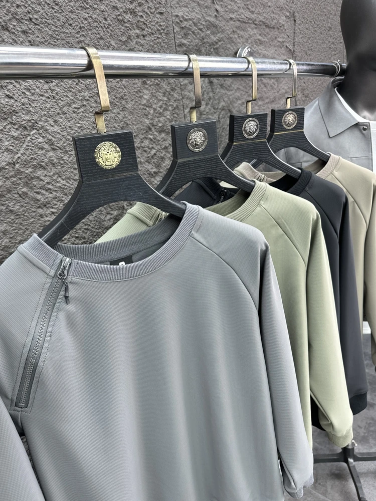 

Svip Stylish round Neck Zipper Comfortable Sporty Casual Hoodie Men's Outerwear Spring Autumn Winter Fashion Trendy Pullover ...