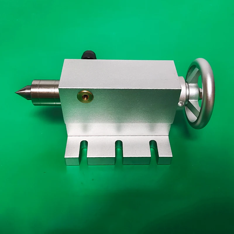 Mini CNC Rotary Axis Tailstock Activity Adjustable Tailstock for CNC Lathe Machine