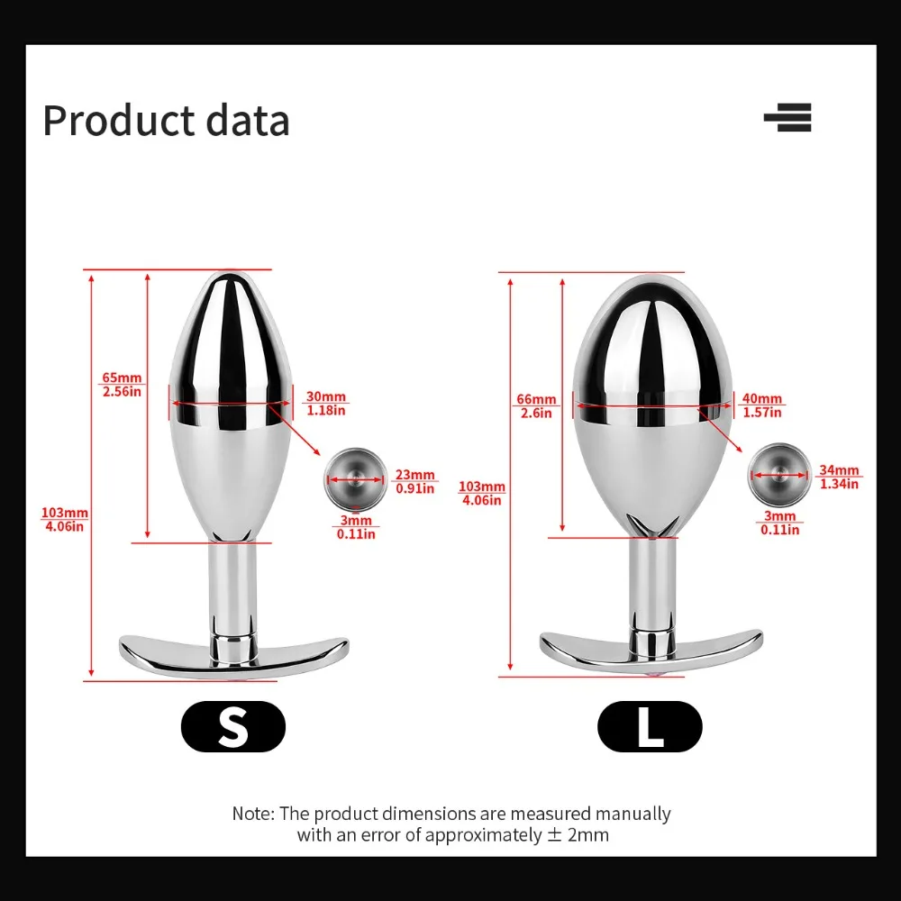 Stainless Steel Egg Anal Plug Wearable Butt Plug Hollow Detachable Used To Hide Keys Storage Adult Game Sex Toys for Woman Men - view 6