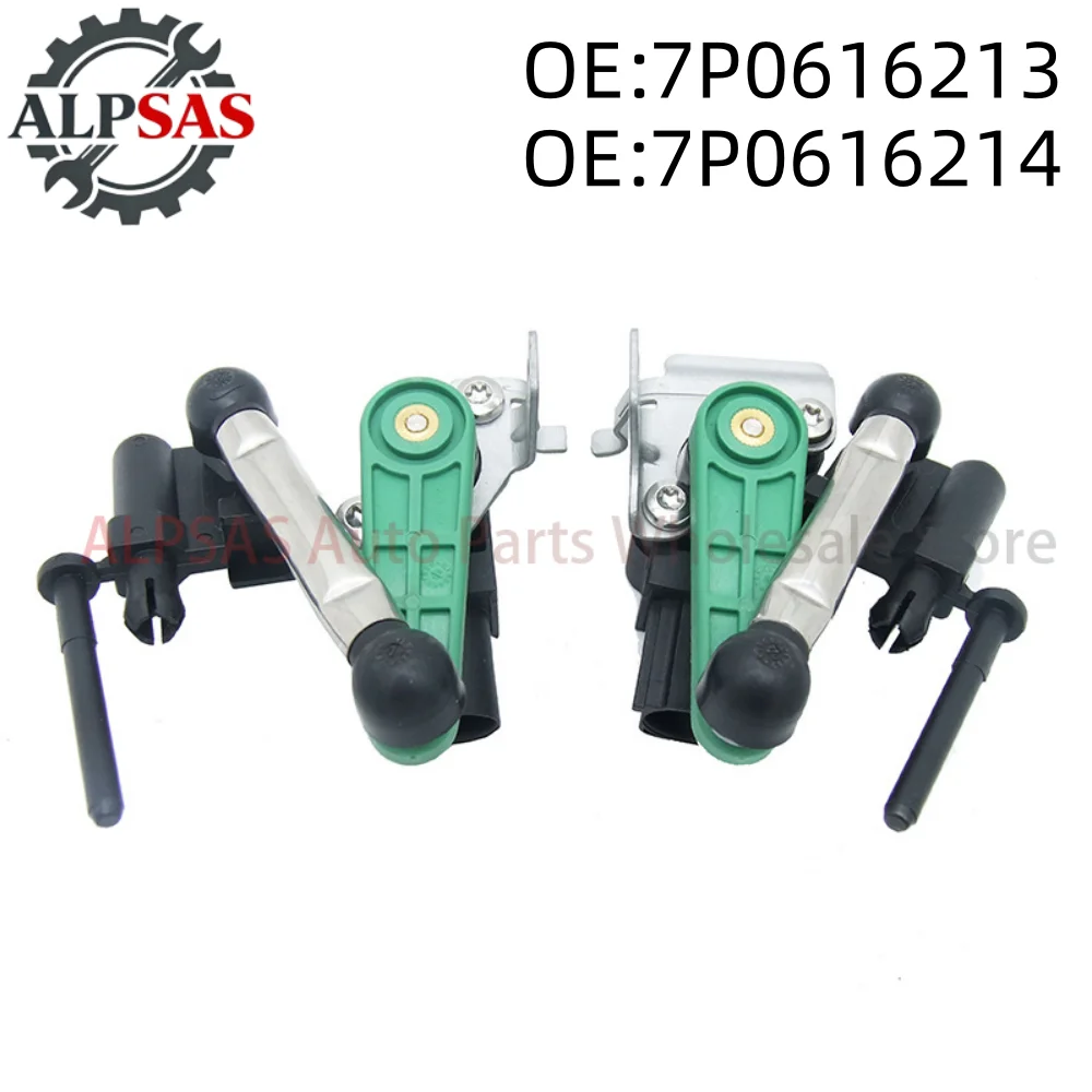 

7P0616213 7P0616214 Датчик уровня высоты передней левой/правой стороны для Porsche Cayenne S 92A Volkswagen VW Touareg 7P5 7P6 2010-2018 Новый