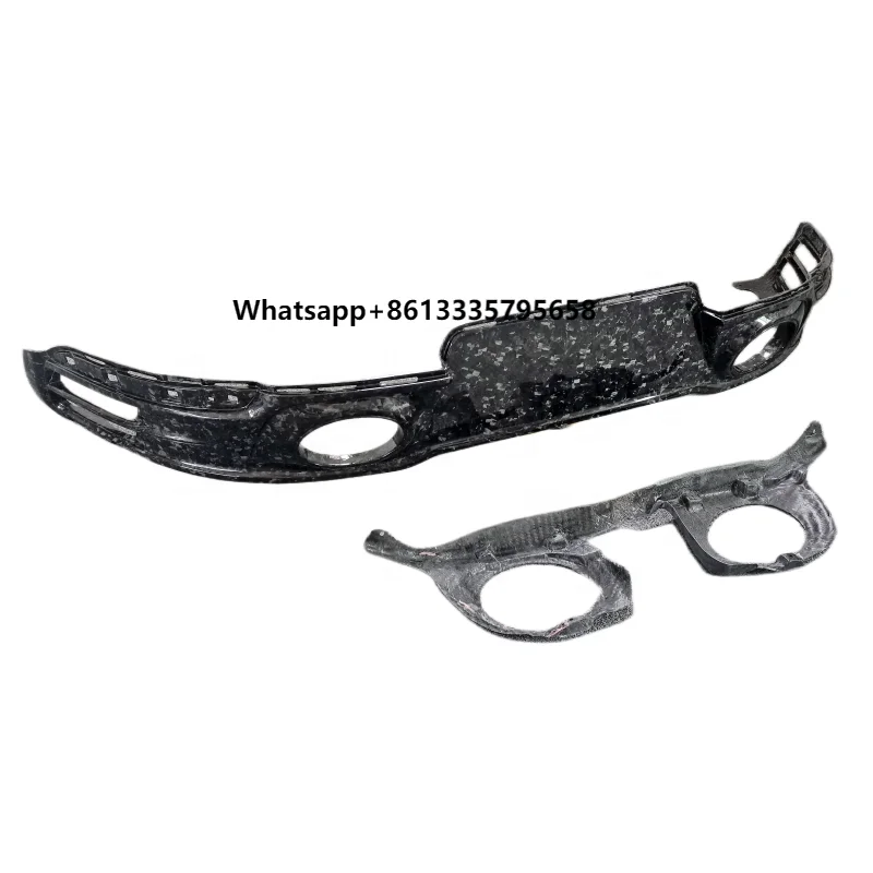 

Forged Dry Carbon Fiber Rear Diffuser for Porsche 992 Carrera Dry Carbon Fiber Rear Lip for 911 992 OEM Diffuser