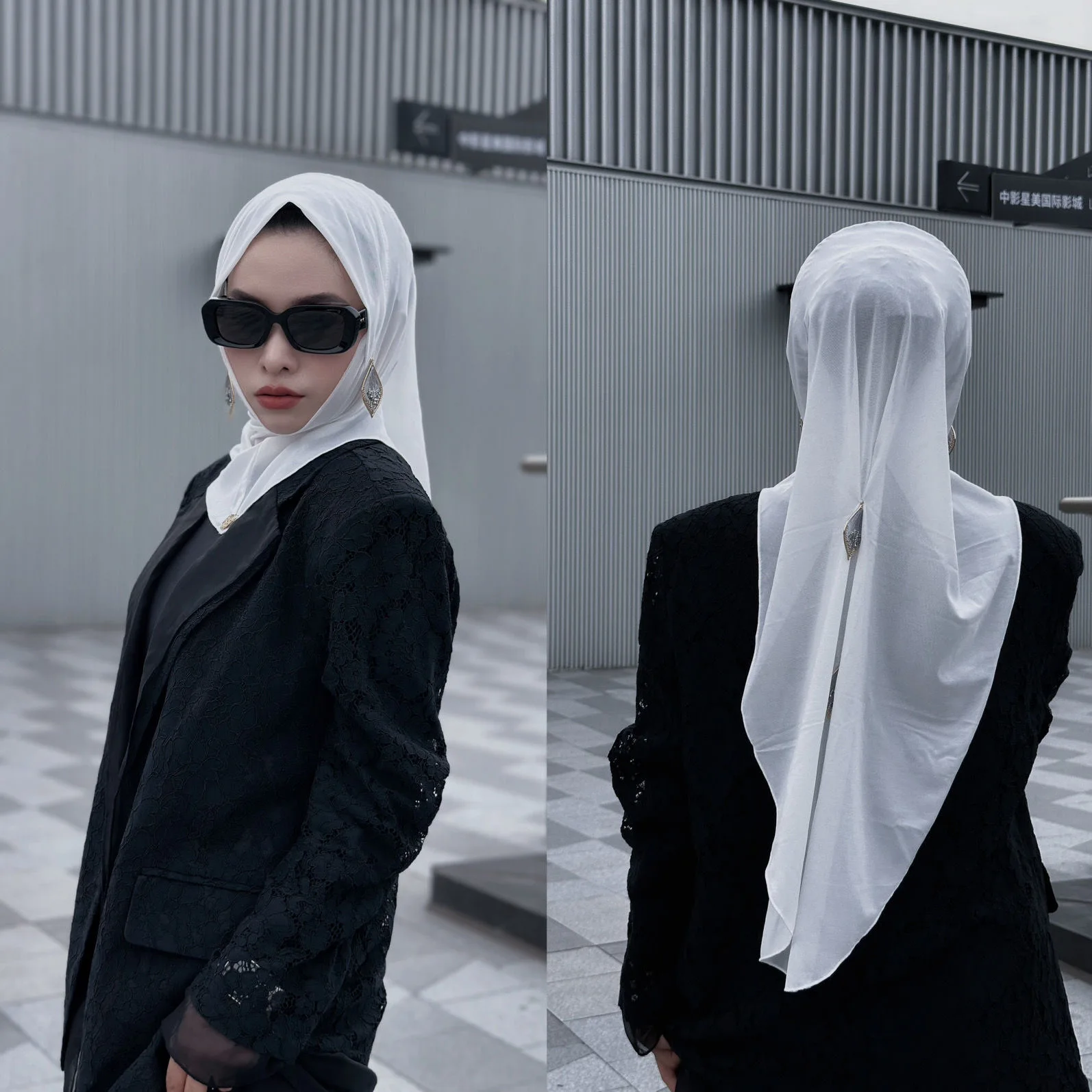 Fashion New Design Dubai Women Holiday Instant Moslem Hijab