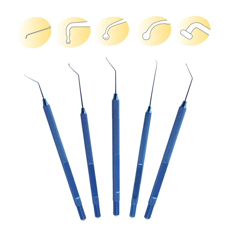 

Lens Manipulator Nucleus Manipulator Good Quality Ophthalmic Eye Instrument Titanium Alloy