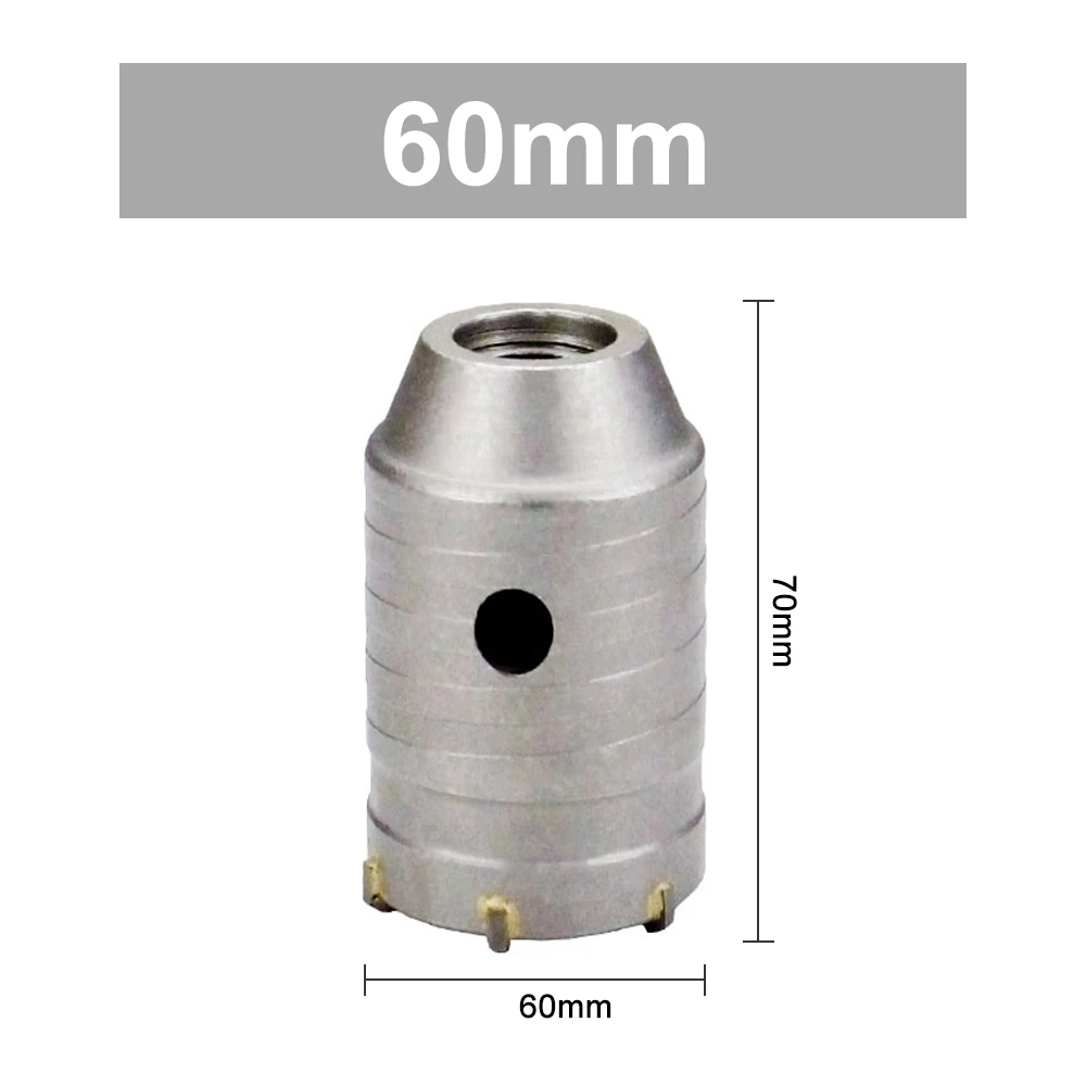 Boren Voor Betonnen Muurgatzaag Sds Plus Schacht Hamerboor Cement Steensnijgereedschap 30-160Mm Metselwerkgereedschap