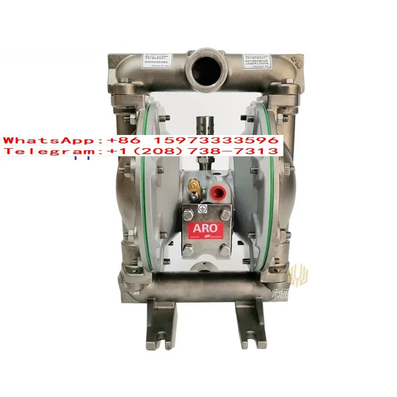 Industrial 316L Stainless Steel Diaphragm Pump 66612B-244-C-V Air Operated Chemical Liquid Transfer Pump